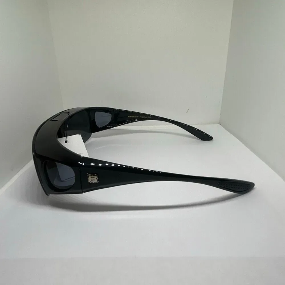 Barricade Polarized Flip Up Fit Over Sunglasses UV400 Wrap Around